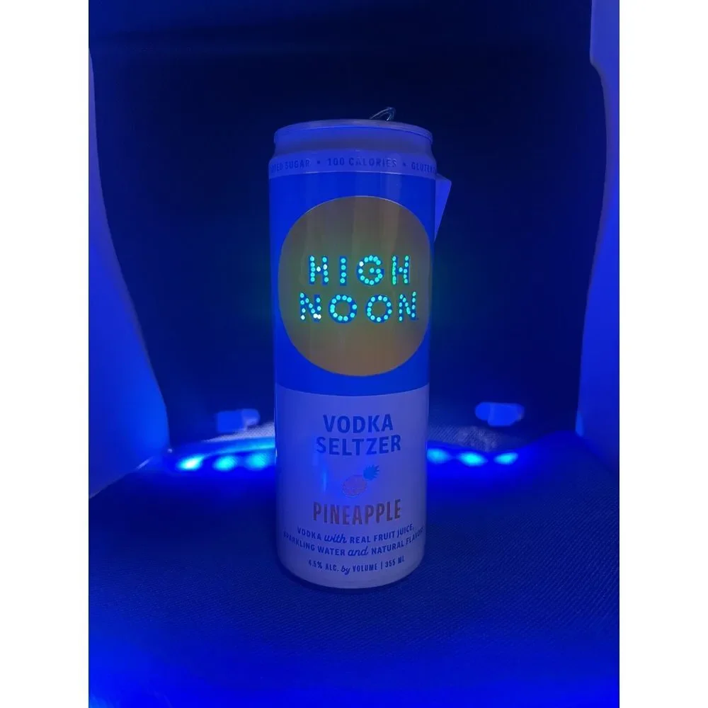 High Noon Seltzer Collective‎ Lamp Can Green Lights
